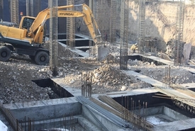 Ход строительства объекта в ЖК ФУЧИКА в Бишкеке