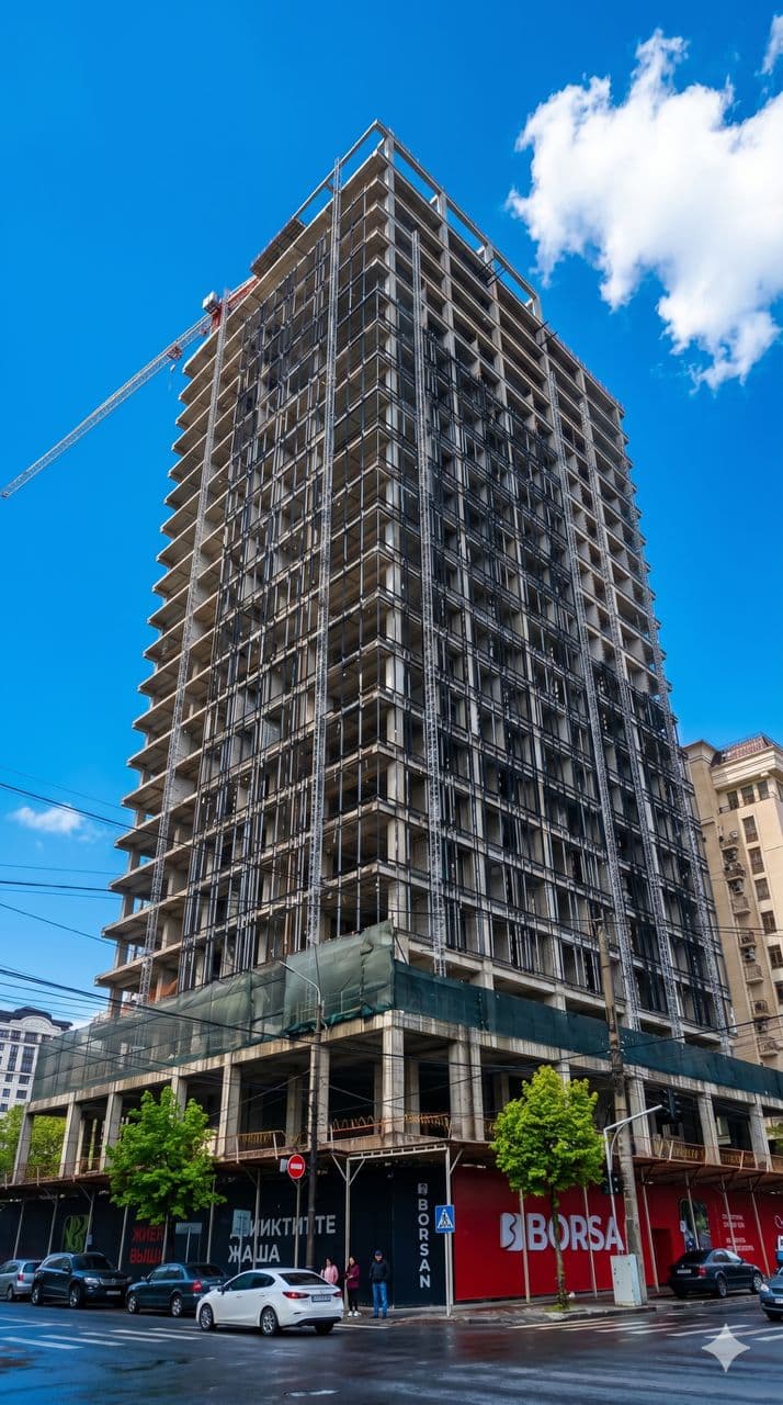 2 ком. кв. 97 м², 6 этаж из 23