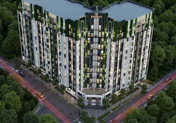 1 ком. кв. 46 м², 2 этаж из 12