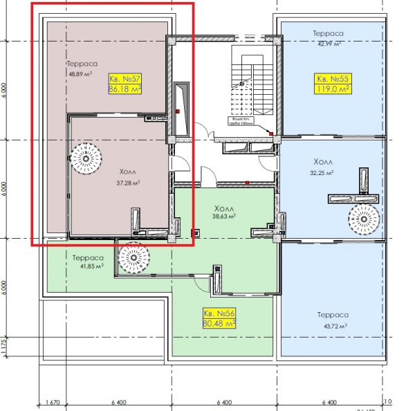 Продаю 6-к квартиру (160 м²) в Бишкеке