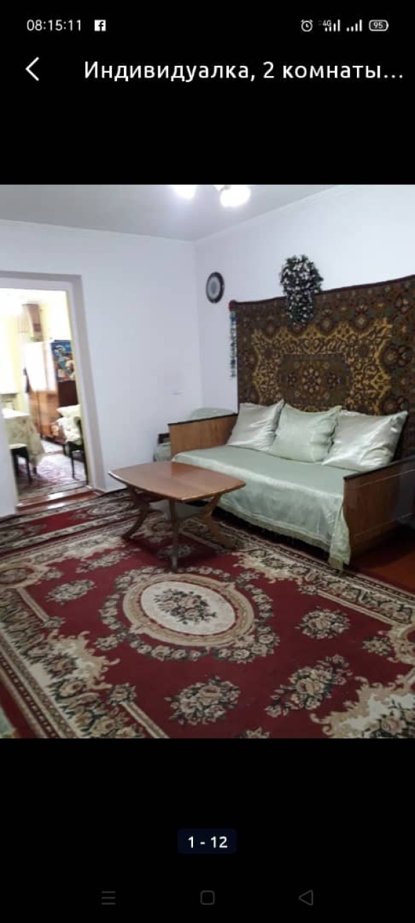 Продаю 2-к квартиру (40 м²) в Бишкеке