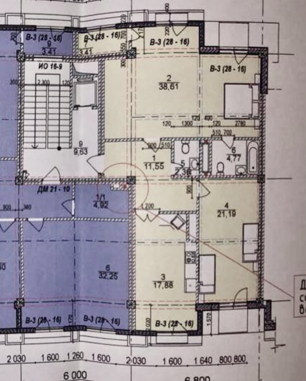 Продаю 3-к квартиру (110 м²) в Бишкеке
