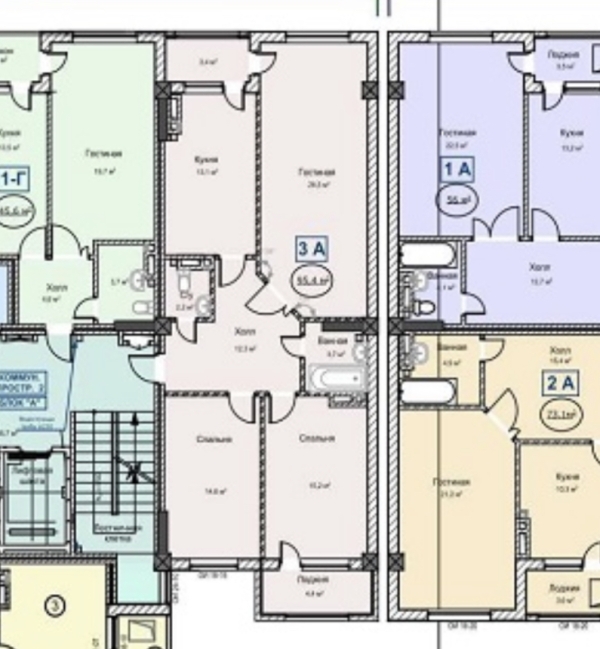 Продаю 2-к квартиру (77 м²) в Бишкеке