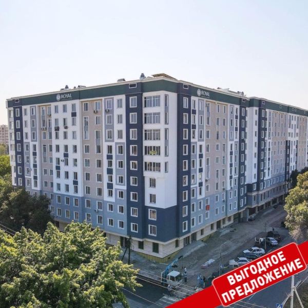 Продаю 1-к квартиру (53 м²) в Бишкеке