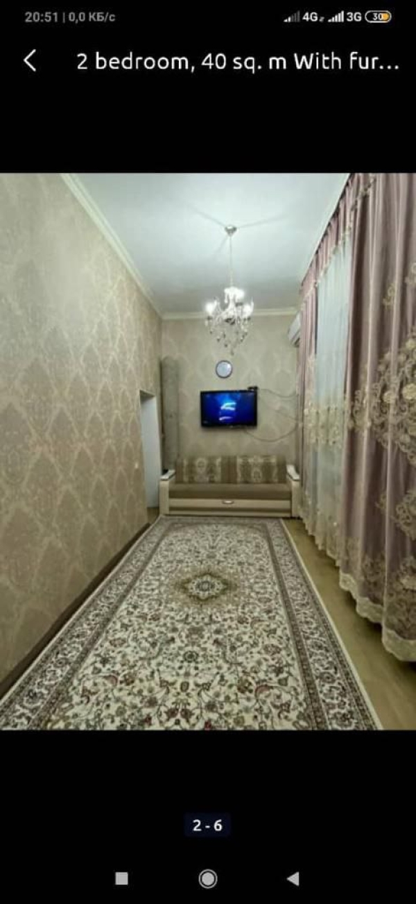Продаю 2-к квартиру (26 м²) в Бишкеке