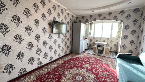 Продаю 1-к квартиру (44 м²) в Бишкеке