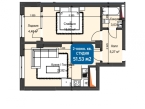Продаю 2-к квартиру (52 м²) в Бишкеке