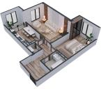 Продаю 2-к квартиру (70 м²) в Бишкеке