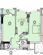 Продаю 2-к квартиру (62 м²) в Бишкеке