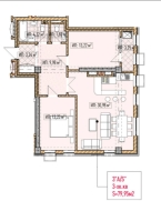 Продаю 3-к квартиру (80 м²) в Бишкеке