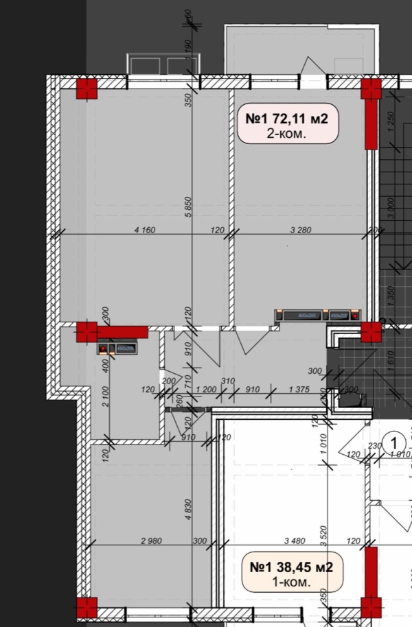 Продаю 2-к квартиру (72 м²) в Бишкеке