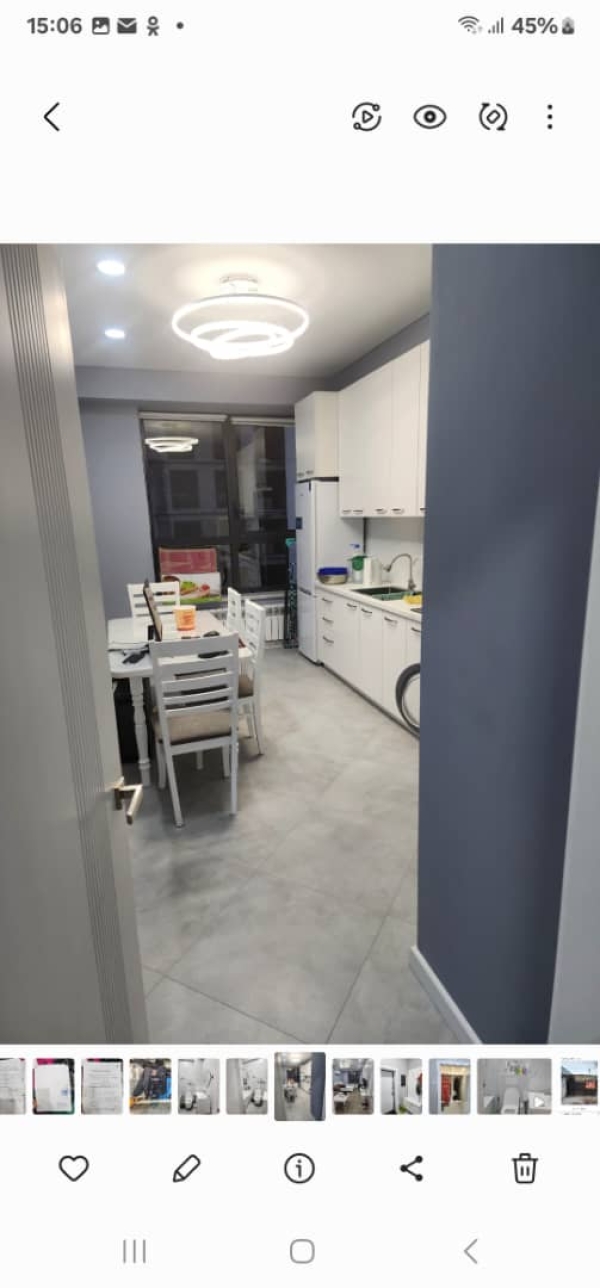 Продаю 1-к квартиру (46 м²) в Бишкеке