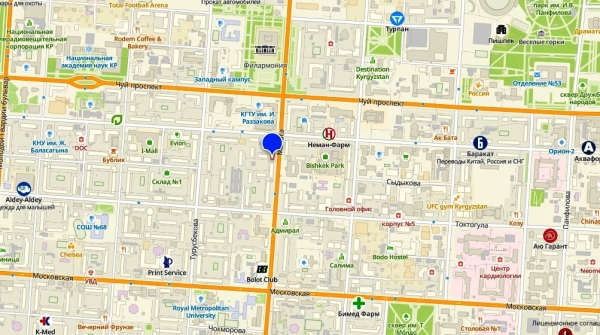 Продаю 1-к квартиру (36 м²) в Бишкеке