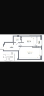Продаю 2-к квартиру (62 м²) в Бишкеке