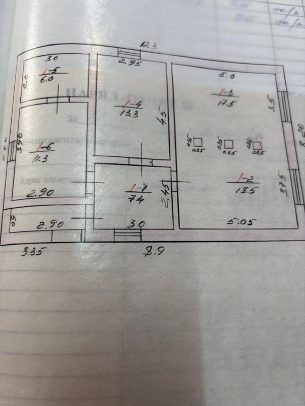 Продаю 3-к дом (74 м²) в Бишкеке