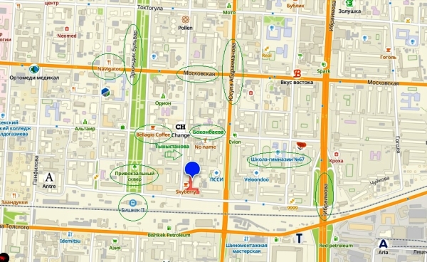 Продаю 2-к квартиру (58 м²) в Бишкеке