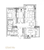 Продаю 3-к квартиру (123 м²) в Бишкеке