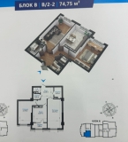 Продаю 2-к квартиру (75 м²) в Бишкеке