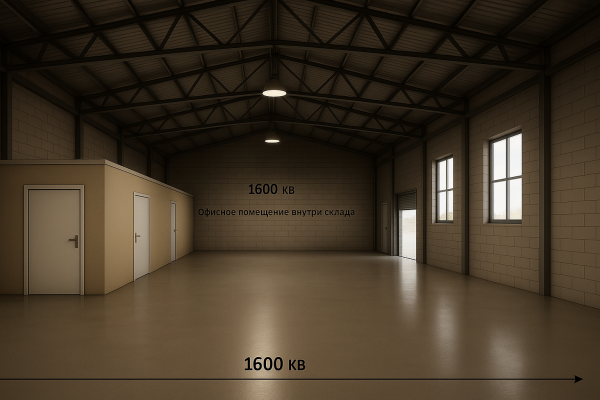 Сдаю 1-к помещение (1600 м²) в Бишкеке