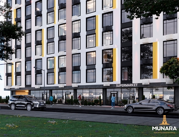 Продаю 1-к квартиру (49 м²) в Бишкеке