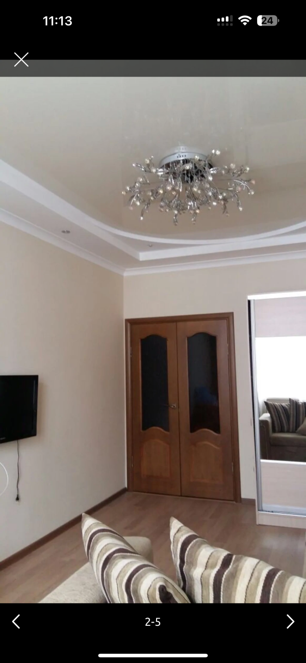 Продаю 1-к квартиру (45 м²) в Бишкеке