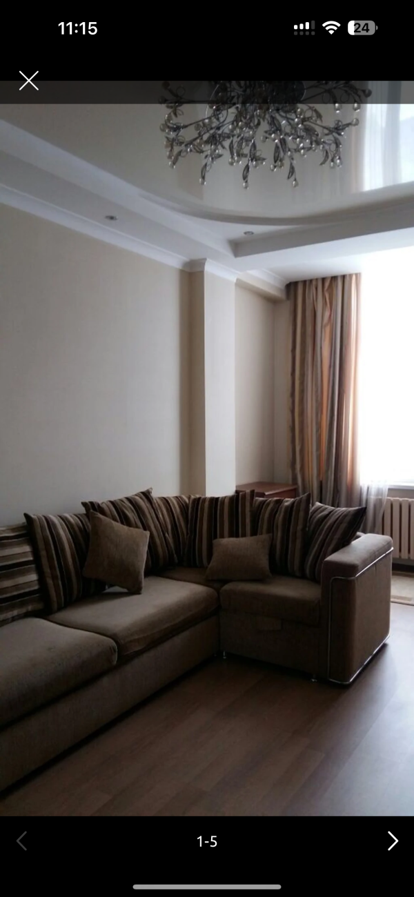 Продаю 1-к квартиру (45 м²) в Бишкеке