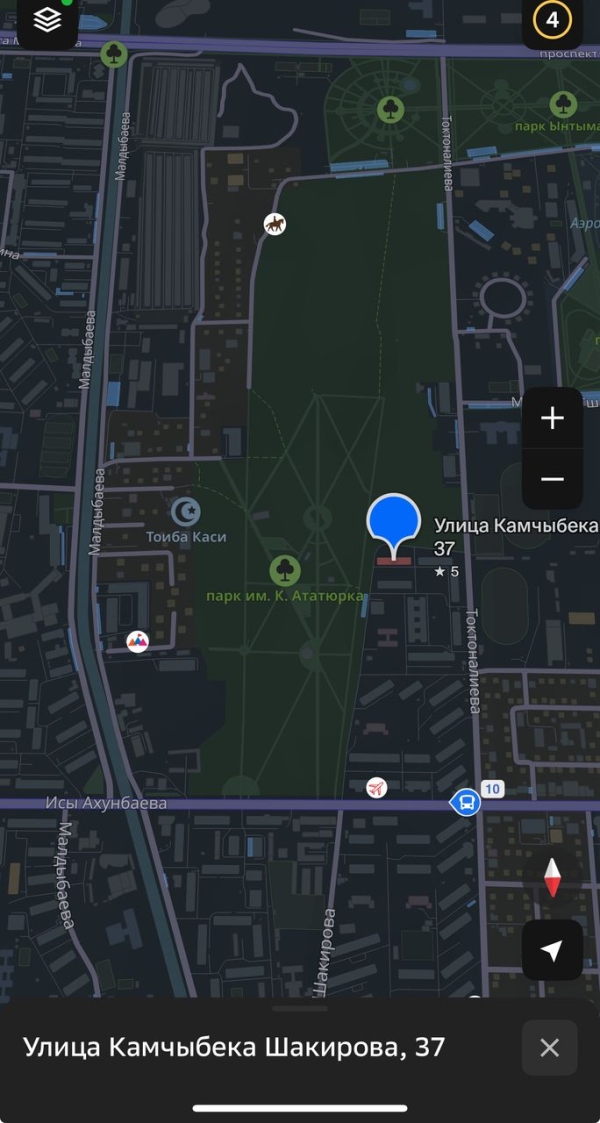 Продаю 3-к квартиру (58 м²) в Бишкеке