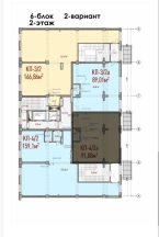 Продаю 2-к офис (89 м²) в Бишкеке