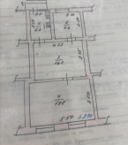 Продаю 3-к квартиру (50 м²) в Бишкеке