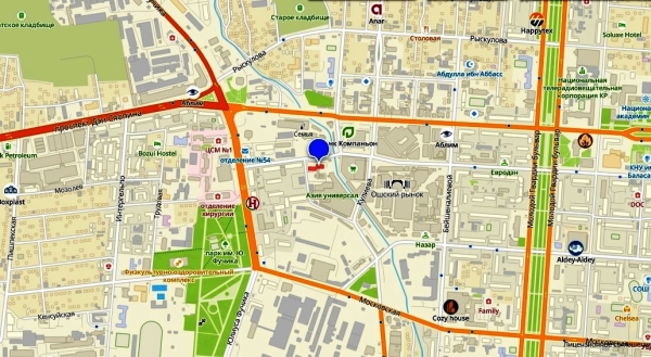 Продаю 1-к квартиру (34 м²) в Бишкеке