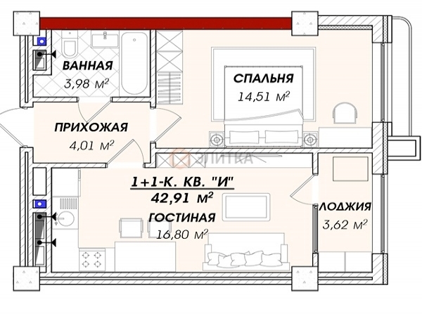 Квартиры в ЖК ЖК «Asman Residence»