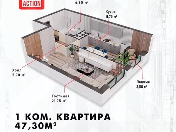 Квартиры в ЖК Жилой дом Курчатова