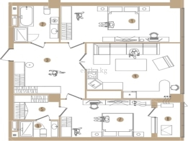 Квартиры в ЖК Апарт-проект Borsan Residence