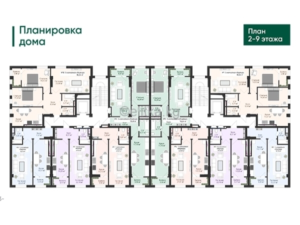 Квартиры в ЖК Жилой дом «Байхан-2»