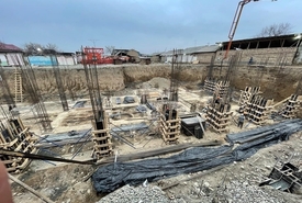 Ход строительства объекта в ​ЖК «Бульвар Истамбул» в Оше