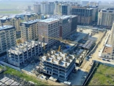 Ход строительства объекта в ЖК New York City в Бишкеке